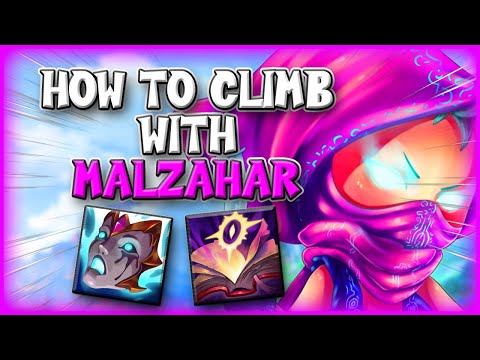 HOW TO CLIMB TO GOLD WITH MALZAHAR SEASON 11 | Malzahar Guide S11 - League Of Legends