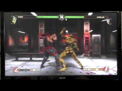 Krayzie Bone (Cyrax) vs. Wonder Chef (Sonya) - MK9 WF