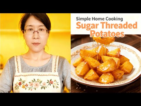 Crispy Perfection! The Secret to Flawless Sugar-Threaded Sweet Potatoes (Ba Si Di Gua)