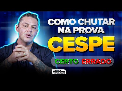 HOW TO GUESS ON THE CESPE/UNB TEST - Evandro Guedes - AlfaCon