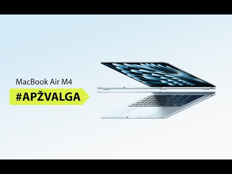 Apple MacBook Air 15" Liquid Retina M4 10-core CPU 10-core GPU/16GB/512GB/Midnight/SWE - MW1M3KS/A video