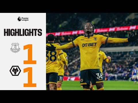 Mane scores again! | Everton 1-1 Wolves | Highlights