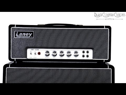 Laney LA30BL Black Country Customs Guitar Amplifier Head, 30-Watt Channel image 6