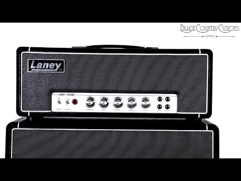 Laney LA30BL Black Country Customs Guitar Amplifier Head, 30-Watt Channel image 7
