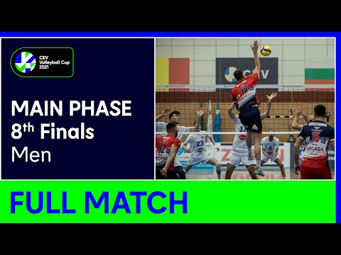 C.S.M. Arcada GALATI vs. Amysoft Lycurgus GRONINGEN - CEV Volleyball Cup 2021 Men 8th Finals