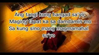 Lani Misalucha -//MALAYA KA NA -(lyrics song)