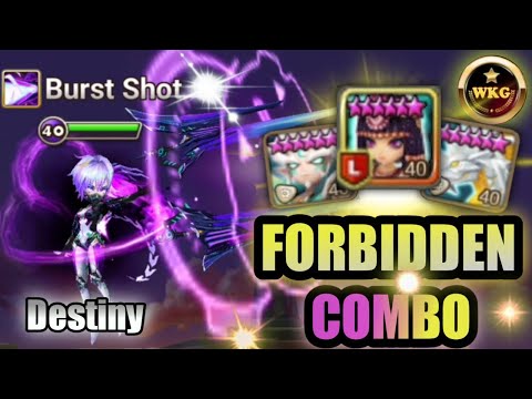 FORBIDDEN COMBO FROM DESTINY, ZERATH, VALANTIS, - Summoners war