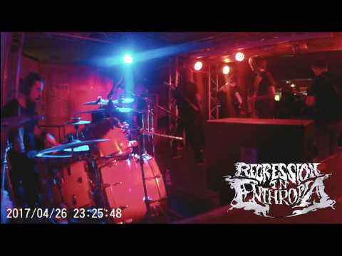 Regression In Enthropia - Aeterna (Live Drumcam)