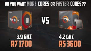 Video thumbnail for RYZEN 7 1700 vs RYZEN 5 3600 | MORE Cores or FASTER Cores? | 1080p, 1440p and 2160p Benchmarks by Ancient Gameplays