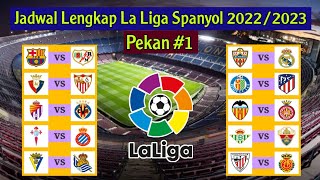 Jadwal Liga Spanyol Pekan 1: Barcelona vs Rayo Vallecano | La Liga Spanyol 2022/2023