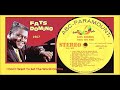 Fats Domino - I Don't Want To Set The World On Fire 'Vinyl'