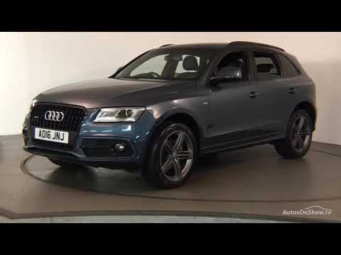 AO16JNJ AUDI Q5 TDI QUATTRO S LINE PLUS BLUE 2016, Nottingham Audi