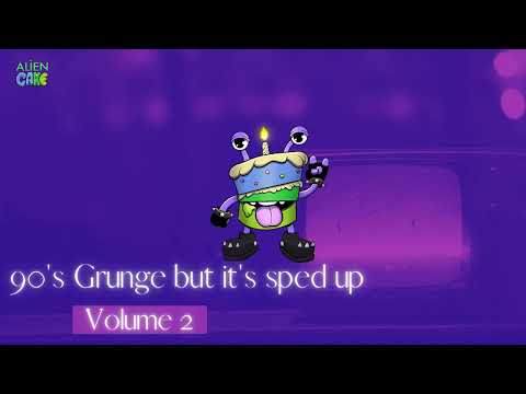 90's Grunge Lofi (But It's Sped Up) - Volume 2 👽Alien Cake Music