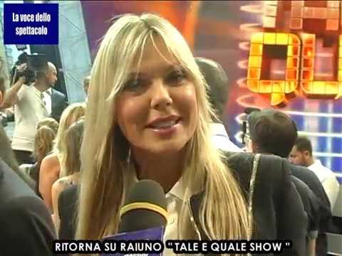 LA VOCE DELLO SPETTACOLO - IL RITORNO SU RAIUNO DI "TALE E QUALE SHOW".