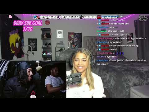 Mya Salina REACTS to "M Row" | Hazard Lights ⚠️ | 🎹: @kezdiddier