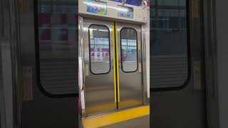 ただ電車のドアが開閉するだけの動画