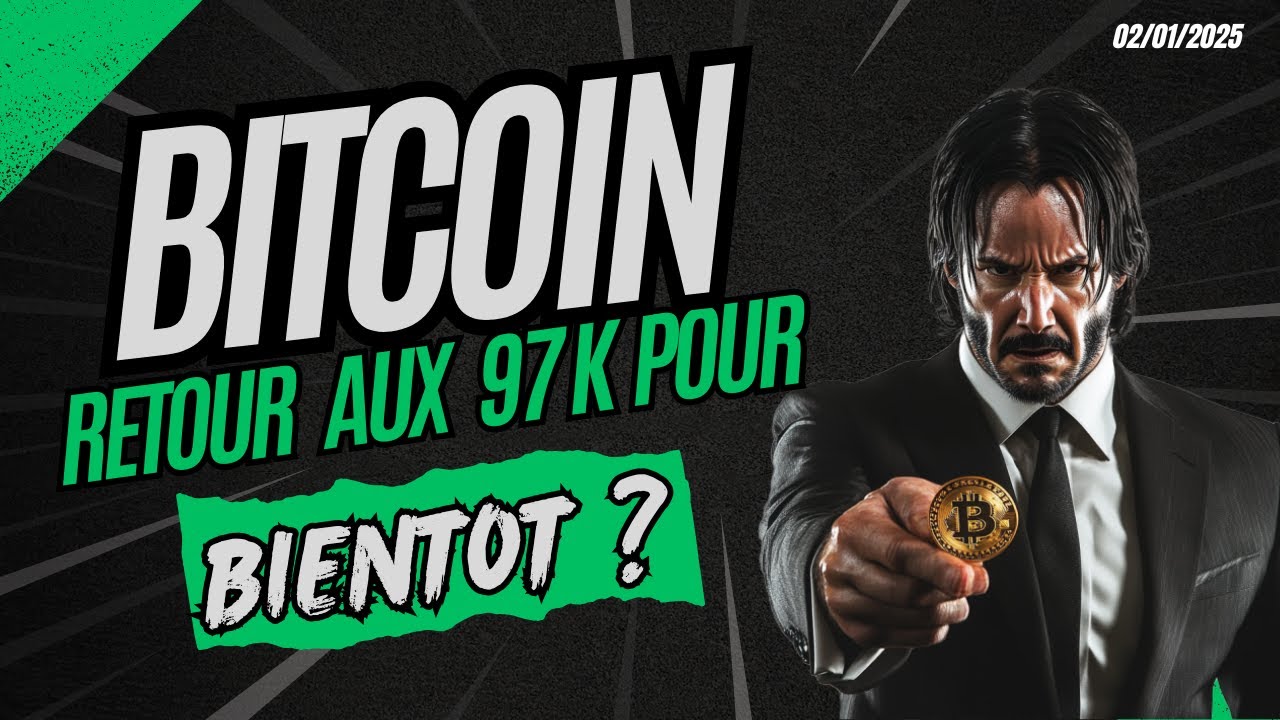 BITCOIN URGENT : RETOUR AUX 97 K POUR BIENTÔT ? 🔥 LES CRYPTO REPRENNENT DE LA FORCE ✅