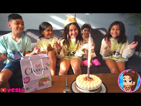 CELEBRANDO MI CUMPLEAÑOS #11 CON LOS GUZMANCITOS | YESLY