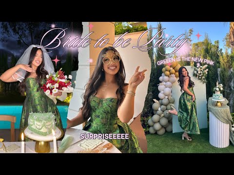 My Bridal Shower Vlog (I had no idea) فاجأوني 