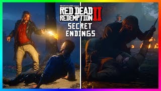 The SECRET Endings Of Red Dead Redemption 2 That You&#39;ve Likely NEVER Seen Before! (ALL RDR2 Endings)