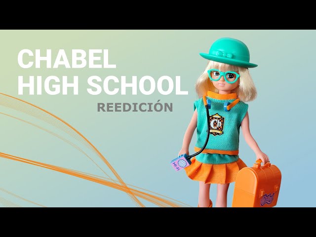 Vídeo relacionado con Chabel High School, Muñeca Reedición de 1989 con Uniforme Azul y Detalles Naranjas, Preparada para la Universidad con su Maletín Escolar y Walkman, Certificado y Número de Serie, Famosa (CHB00000)