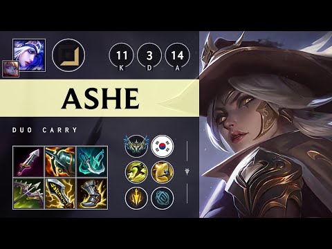 Ashe ADC vs Varus - KR Challenger Patch 25.20
