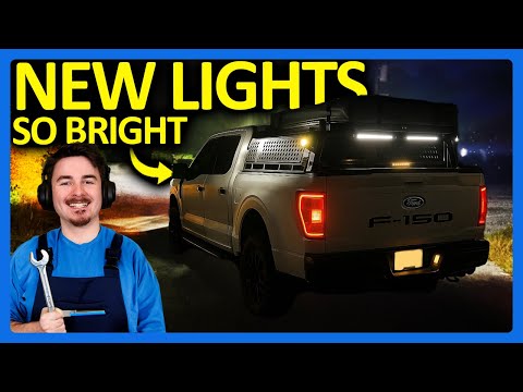 I Installed the BRIGHTEST Lights on my F150 Tremor!!