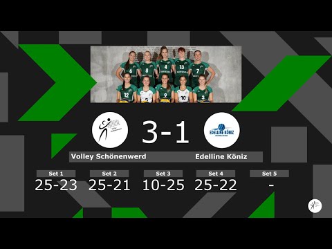 Volley Schönenwerd vs. Edelline Köniz, Qualifikationsrunde 2019/20, NLB