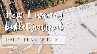 How I Use My Bullet Journal | Daily Plan with Me | What My Week Looks Like | Trying Something New