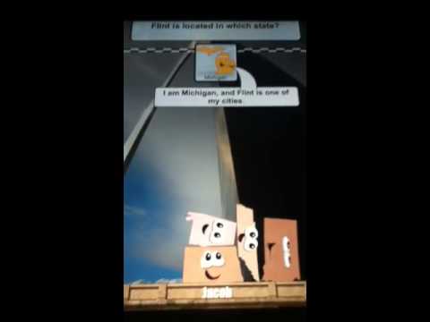 Stack the States gameplay