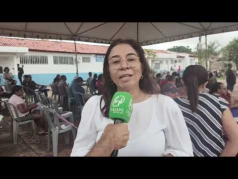 Ângela Maria faz observações sobre o transporte escolar de Divinópolis do Tocantins 