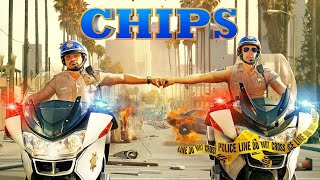 CHiPs (2017) Movie || Michael Peña, Dax Shepard, Vincent D'Onofrio, Rosa Salazar || Review and Facts