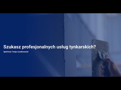 Tynki gipsowe - Rafał Pachota - video