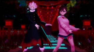オトノケ (#綾瀬桃 ＆ #ターボオカルン ver.)【#ダンダダン MMD】