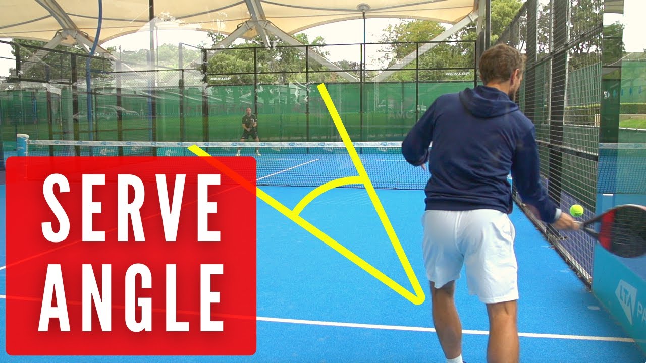 Serve positioning: optimal court placement
