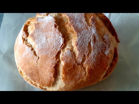 DOMAĆI KRUH U VREĆICI  - HLJEB - BAKED BREAD IN A BAG