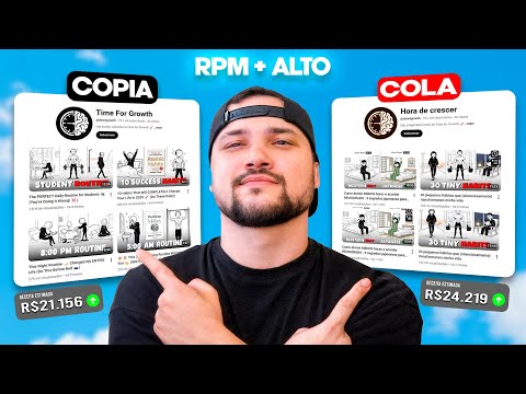 O Nicho que MAIS PAGA no YouTube feito com IA (MOSTREI MEUS GANHOS)