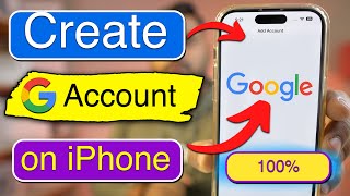 How to Create Google Account for Free on iPhone? iPhone me FREE Gmail Account Kaise Banaye? (हिन्दी)