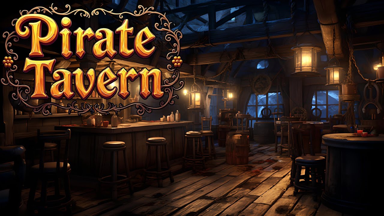 Pirate Tavern Ambience | Pirate Music with Inn Sounds