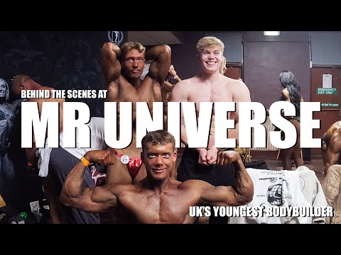 Behind the Scenes at NABBA Mr Universe | UK’s Youngest Bodybuilder