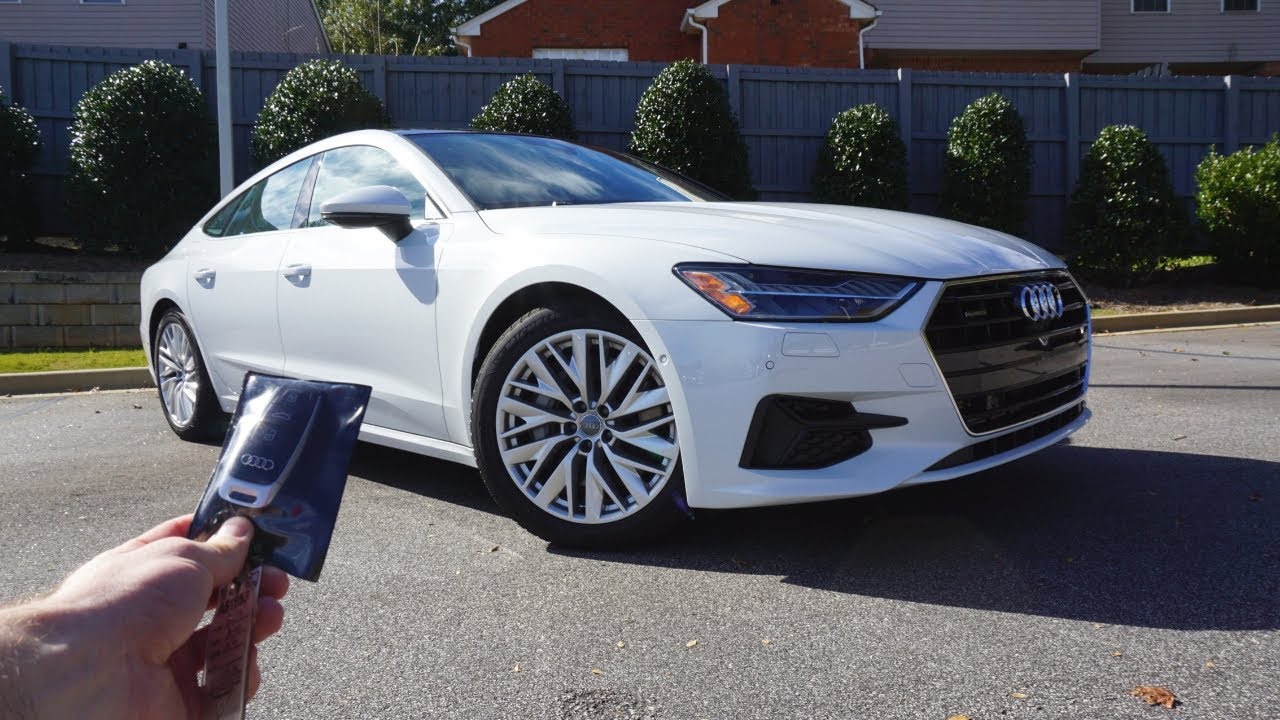 2019 Audi A7: Start Up, Walkaround, Test Drive and Review