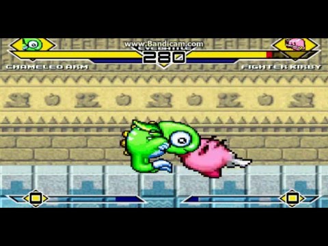 Mugen Chameleo Arm (me) vs Fighter Kirby