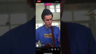 Justin Bieber sings “Stuck in the moment” on livestream 05/17/20