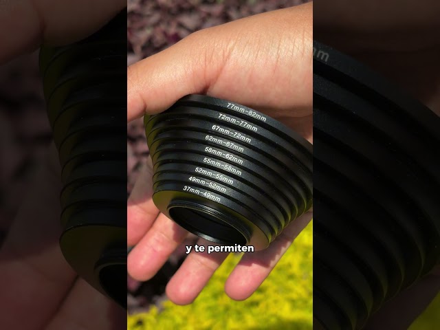 Vídeo relacionado con Belmalia Juego de 8 Anillos Step-UP, Adaptador de Filtro de Objetivo: 49mm 52mm 55mm 58mm 62mm 67mm 72mm 77mm 82mm