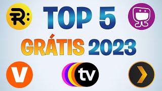 TOP 5 Serviços de STREAMING GRÁTIS 2023