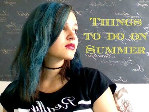 Things to do on summer / Maria Triss