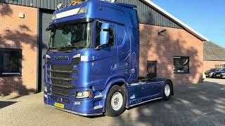 السيارات القاطرة Scania S450 6x2 Midlift Full Air Retarder Hydraulic NL Truck APK/TUV 1- | صورة 4 - Autoline