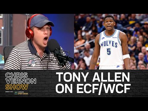 Tuesdays with Tony Allen Talking NBA Eastern and Western Conference Finals | Chris Vernon Show