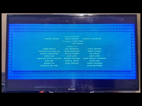 Closing to The LEGO Movie 2: The Second Part 2019 DVD