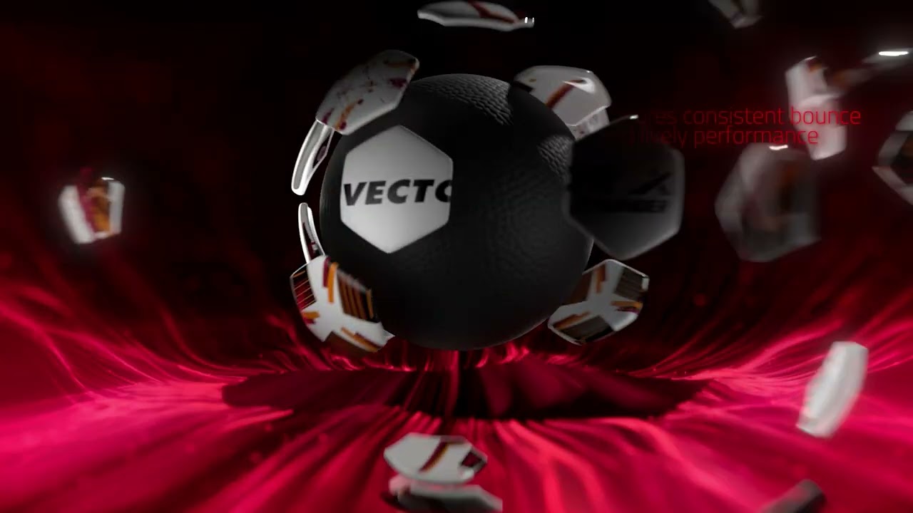 The Thunder soccer ball | Vector x.